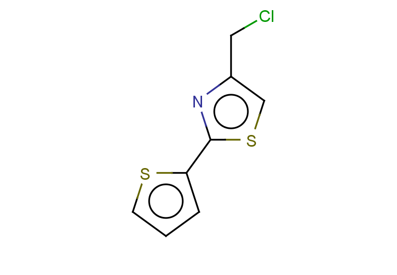 4-(chloromethyl)-2-(thiophen-2-yl)-1,3-thiazole