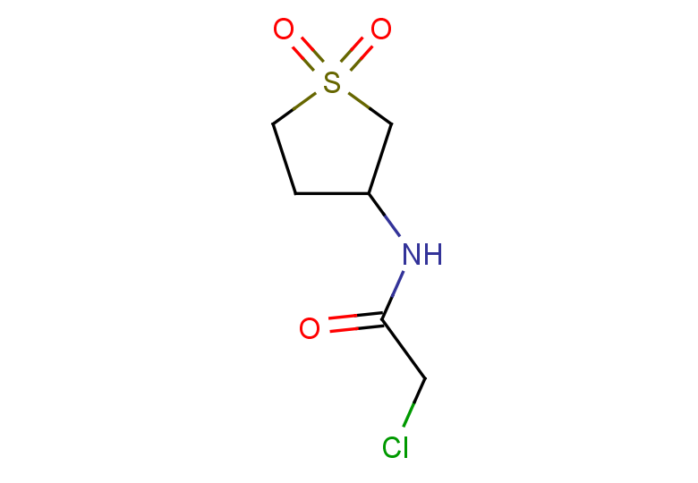 2-chloro-N-(1,1-dioxo-1lambda6-thiolan-3-yl)acetamide