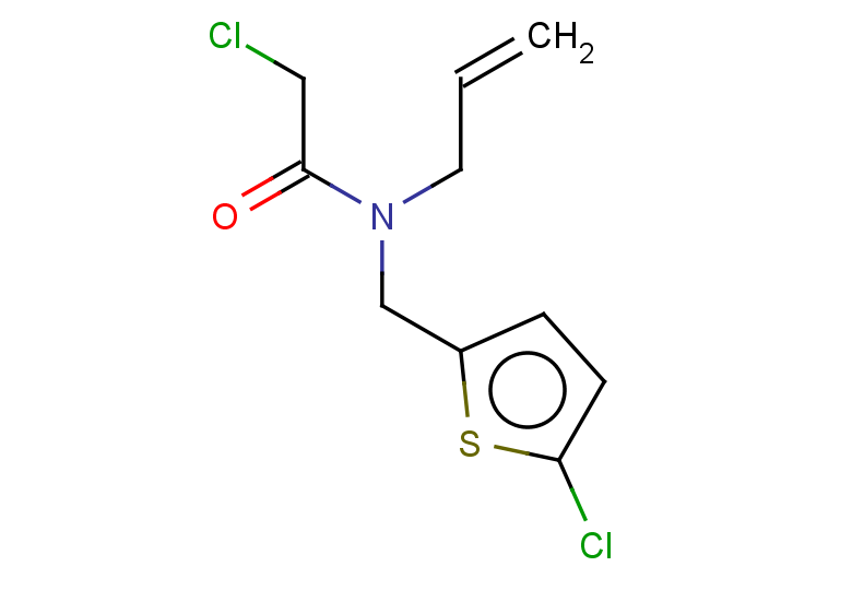 2-chloro-N-[(5-chlorothiophen-2-yl)methyl]-N-(prop-2-en-1-yl)acetamide