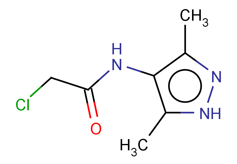 2-chloro-N-(3,5-dimethyl-1H-pyrazol-4-yl)acetamide