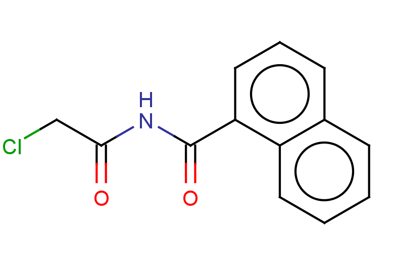N-(2-chloroacetyl)naphthalene-1-carboxamide