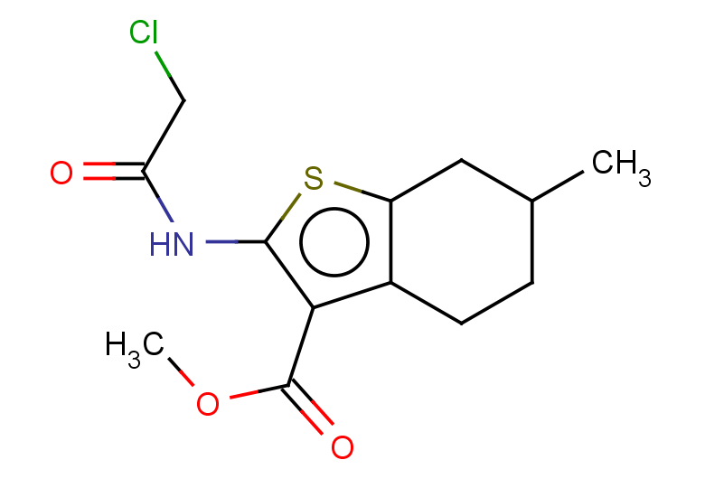 methyl 2-(2-chloroacetamido)-6-methyl-4,5,6,7-tetrahydro-1-benzothiophene-3-carboxylate