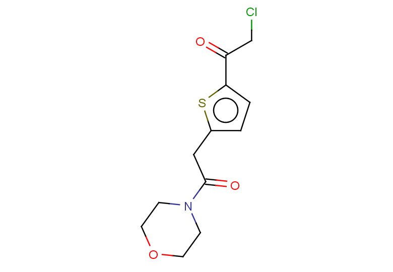 2-chloro-1-{5-[2-(morpholin-4-yl)-2-oxoethyl]thiophen-2-yl}ethan-1-one