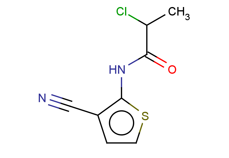 2-chloro-N-(3-cyanothiophen-2-yl)propanamide