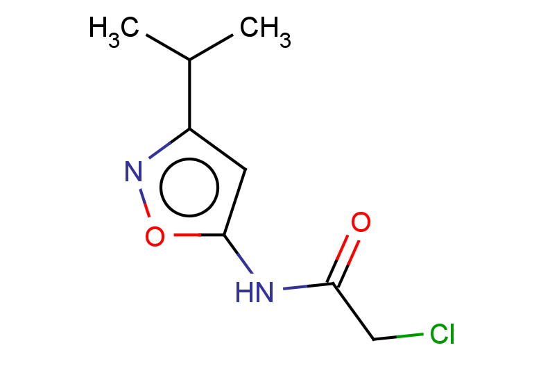 2-chloro-N-[3-(propan-2-yl)-1,2-oxazol-5-yl]acetamide