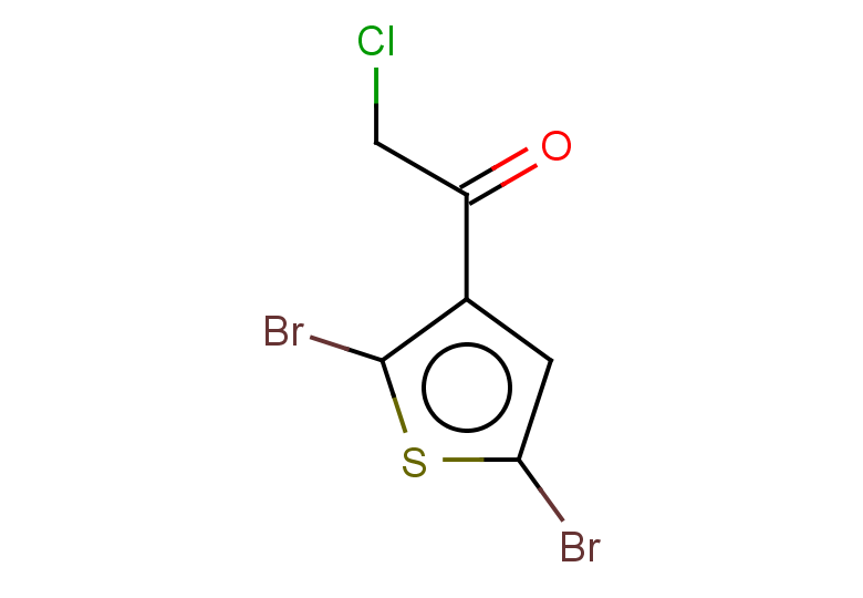 2-chloro-1-(2,5-dibromothiophen-3-yl)ethan-1-one