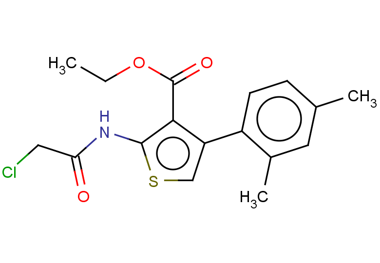 ethyl 2-(2-chloroacetamido)-4-(2,4-dimethylphenyl)thiophene-3-carboxylate