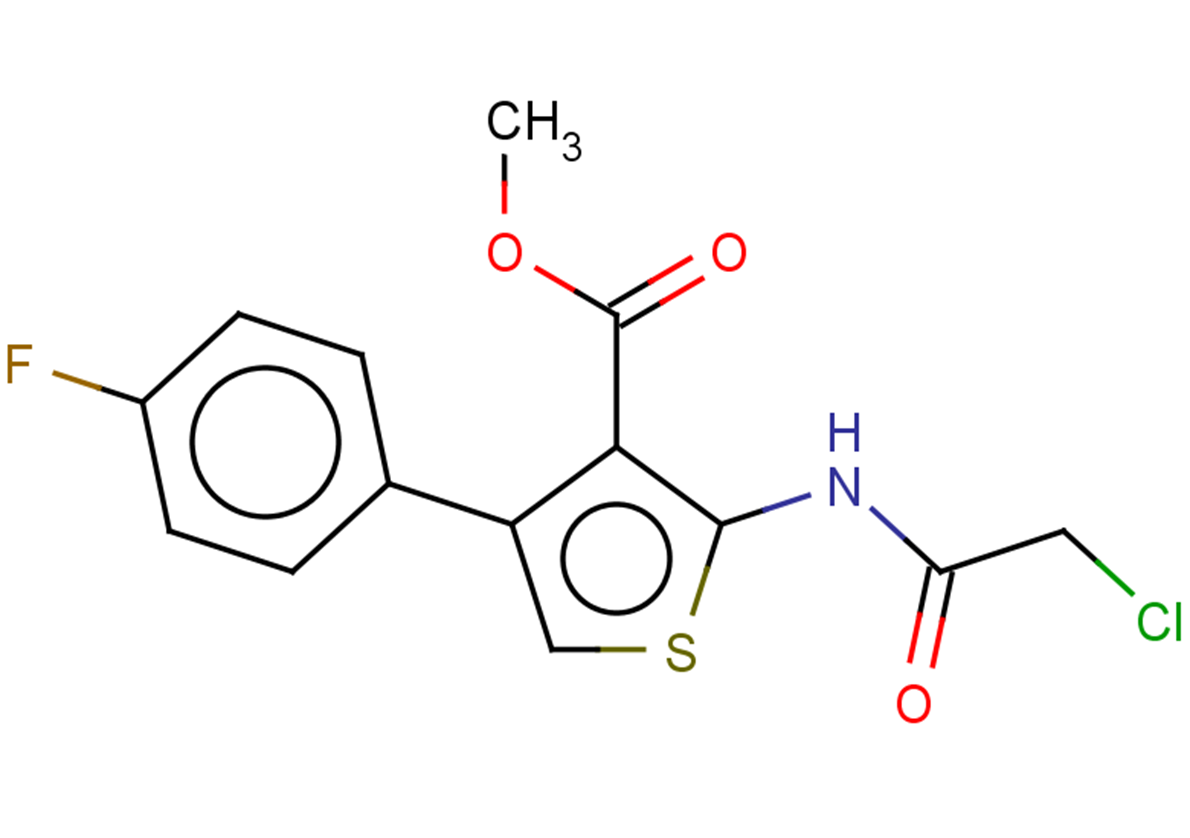 methyl 2-(2-chloroacetamido)-4-(4-fluorophenyl)thiophene-3-carboxylate