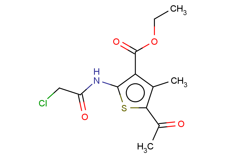 ethyl 5-acetyl-2-(2-chloroacetamido)-4-methylthiophene-3-carboxylate