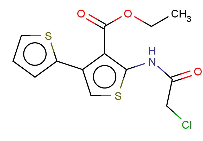 ethyl 2-(2-chloroacetamido)-4-(thiophen-2-yl)thiophene-3-carboxylate