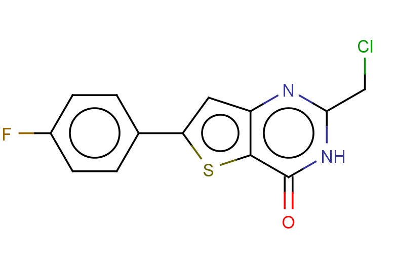 2-(chloromethyl)-6-(4-fluorophenyl)-3H,4H-thieno[3,2-d]pyrimidin-4-one