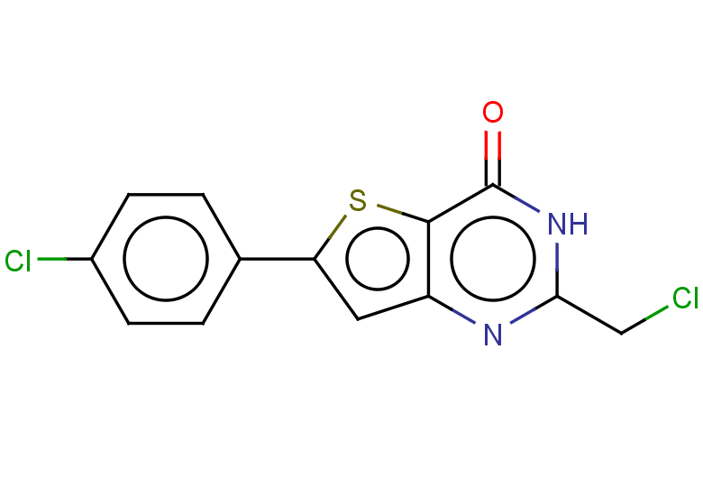 2-(chloromethyl)-6-(4-chlorophenyl)-3H,4H-thieno[3,2-d]pyrimidin-4-one