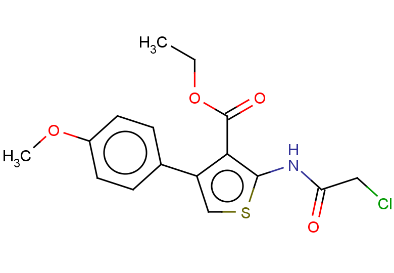 ethyl 2-(2-chloroacetamido)-4-(4-methoxyphenyl)thiophene-3-carboxylate