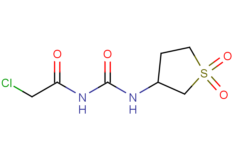 3-(2-chloroacetyl)-1-(1,1-dioxo-1lambda6-thiolan-3-yl)urea