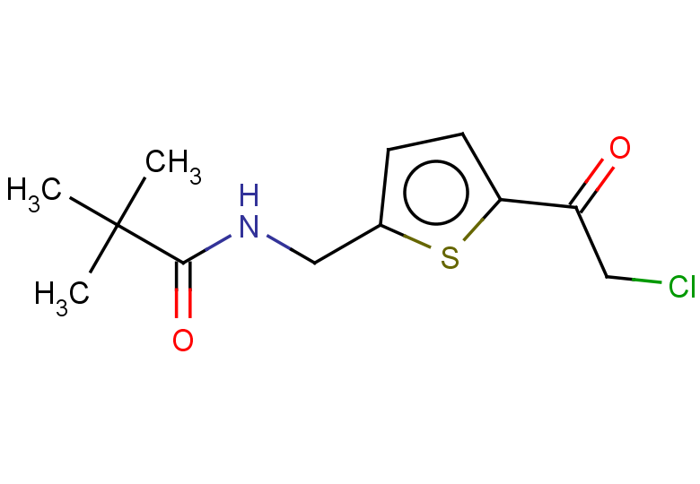 N-{[5-(2-chloroacetyl)thiophen-2-yl]methyl}-2,2-dimethylpropanamide
