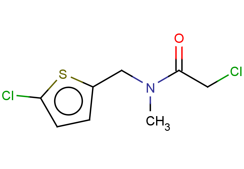 2-chloro-N-[(5-chlorothiophen-2-yl)methyl]-N-methylacetamide