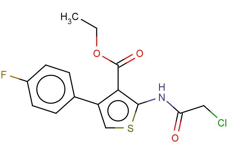 ethyl 2-(2-chloroacetamido)-4-(4-fluorophenyl)thiophene-3-carboxylate