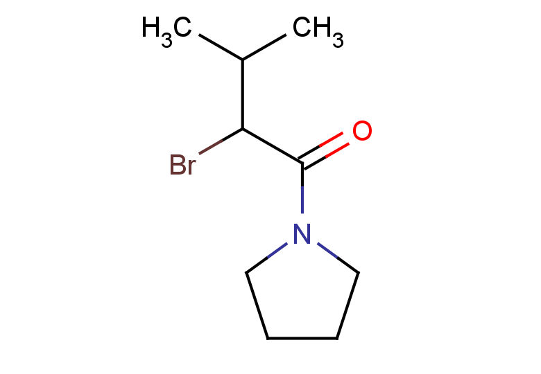 2-bromo-3-methyl-1-(pyrrolidin-1-yl)butan-1-one