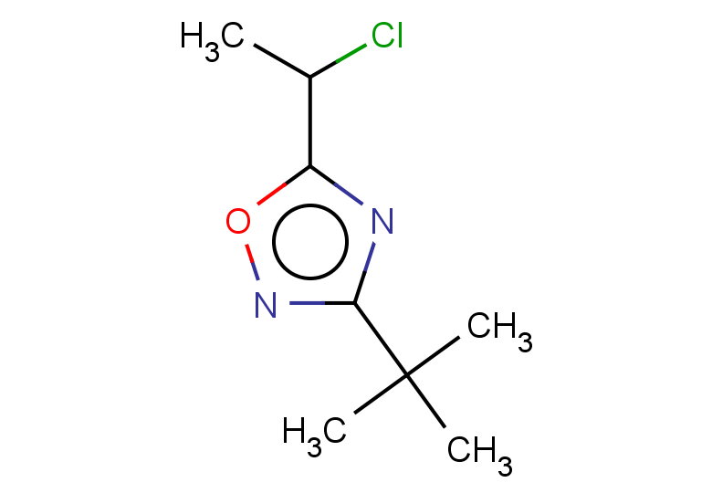 3-tert-butyl-5-(1-chloroethyl)-1,2,4-oxadiazole