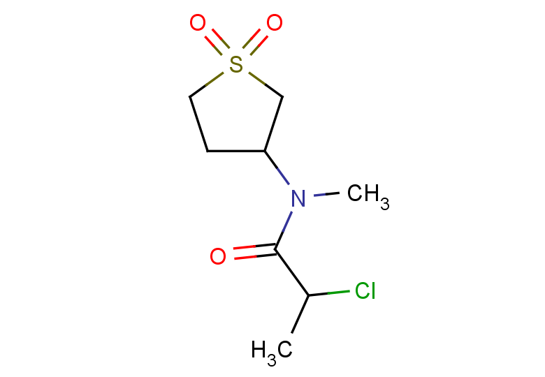 2-chloro-N-(1,1-dioxo-1lambda6-thiolan-3-yl)-N-methylpropanamide