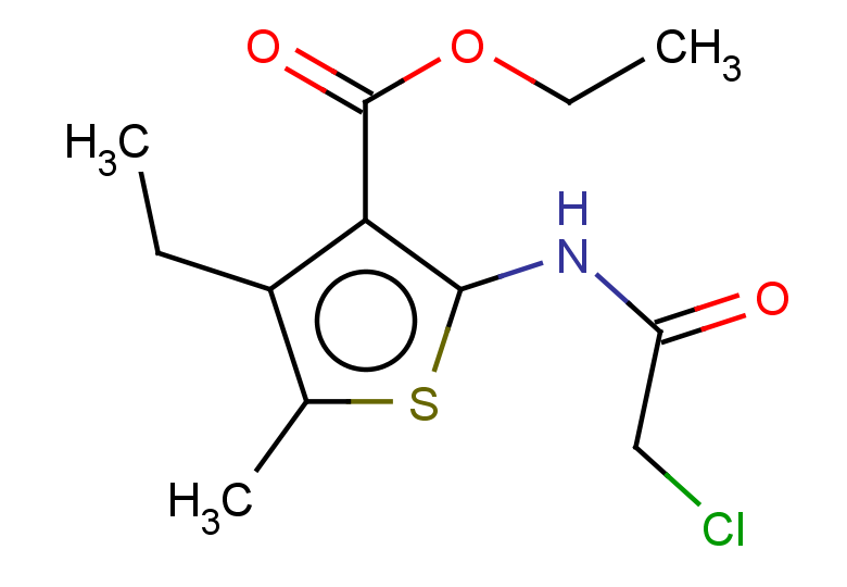 ethyl 2-(2-chloroacetamido)-4-ethyl-5-methylthiophene-3-carboxylate
