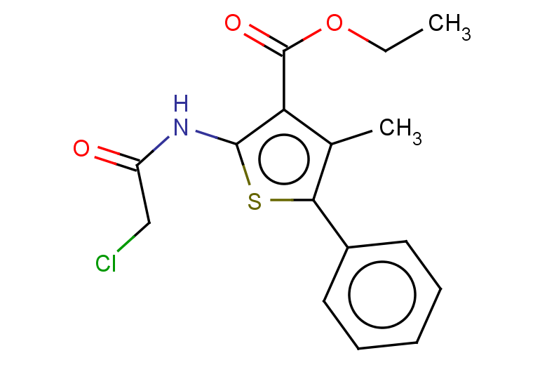ethyl 2-(2-chloroacetamido)-4-methyl-5-phenylthiophene-3-carboxylate
