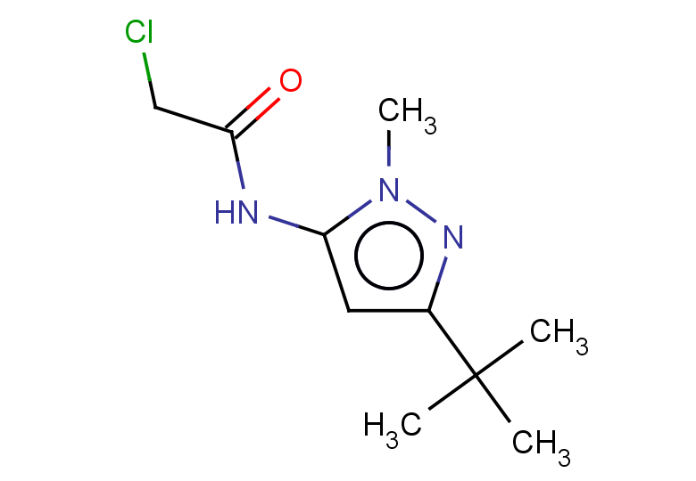 N-(3-tert-butyl-1-methyl-1H-pyrazol-5-yl)-2-chloroacetamide