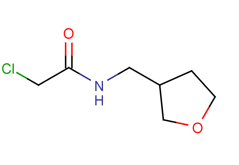 2-chloro-N-(oxolan-3-ylmethyl)acetamide