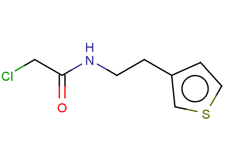 2-chloro-N-[2-(thiophen-3-yl)ethyl]acetamide