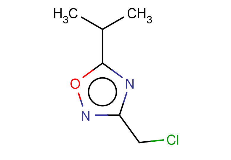 3-(chloromethyl)-5-(propan-2-yl)-1,2,4-oxadiazole