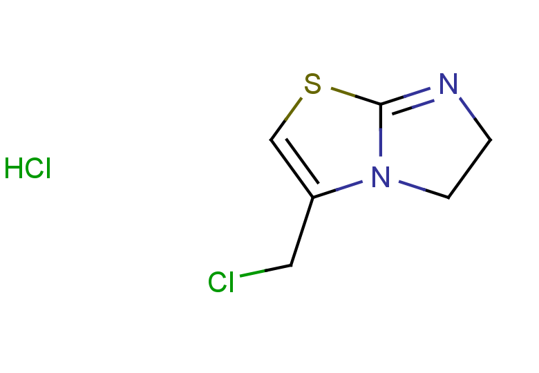 3-(chloromethyl)-5H,6H-imidazo[2,1-b][1,3]thiazole hydrochloride