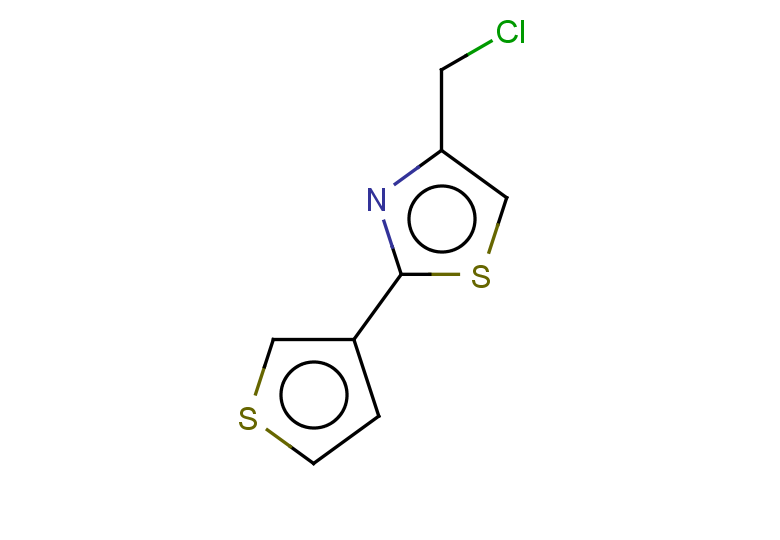 4-(chloromethyl)-2-(thiophen-3-yl)-1,3-thiazole