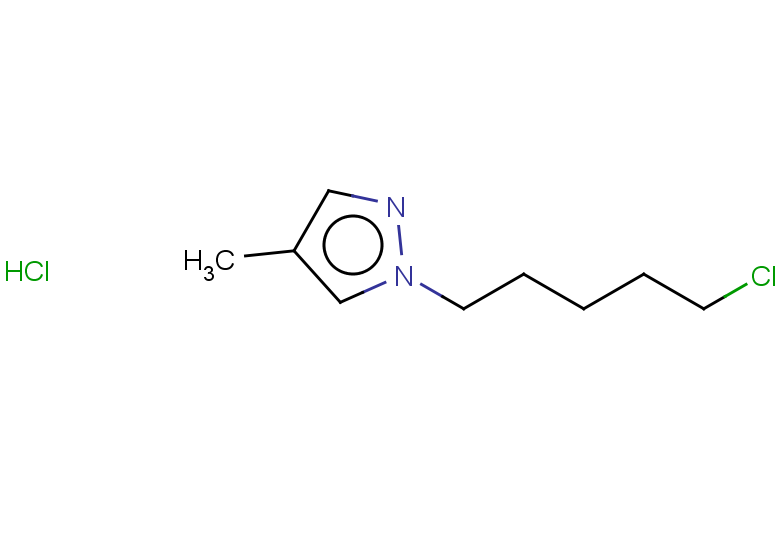 1-(5-chloropentyl)-4-methyl-1H-pyrazole hydrochloride