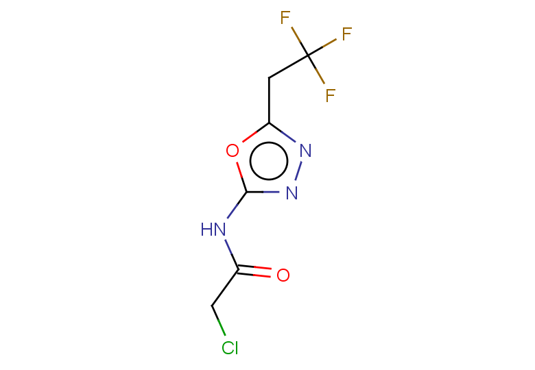 2-chloro-N-[5-(2,2,2-trifluoroethyl)-1,3,4-oxadiazol-2-yl]acetamide