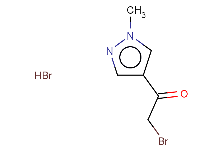 2-bromo-1-(1-methyl-1H-pyrazol-4-yl)ethan-1-one hydrobromide