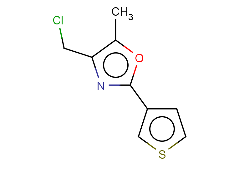 4-(chloromethyl)-5-methyl-2-(thiophen-3-yl)-1,3-oxazole