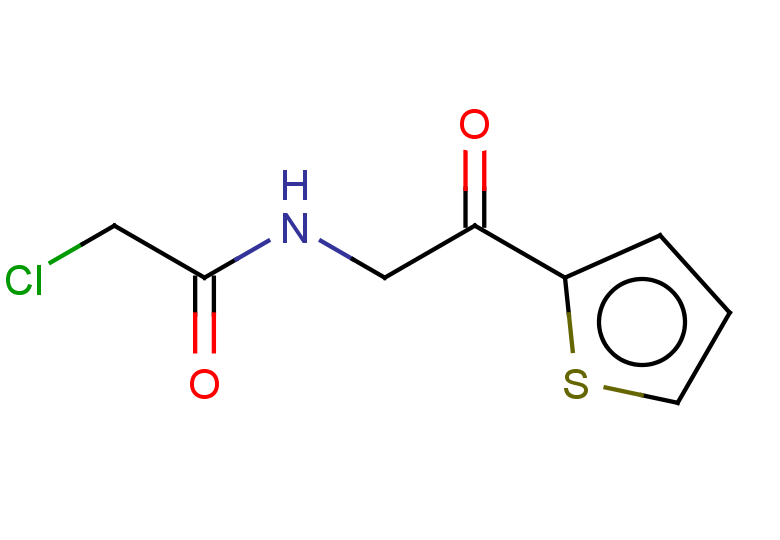 2-chloro-N-[2-oxo-2-(thiophen-2-yl)ethyl]acetamide