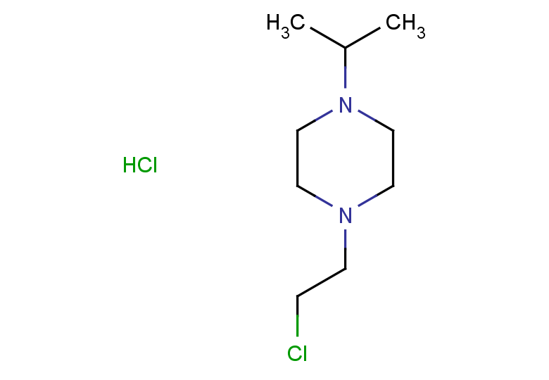1-(2-chloroethyl)-4-(propan-2-yl)piperazine hydrochloride