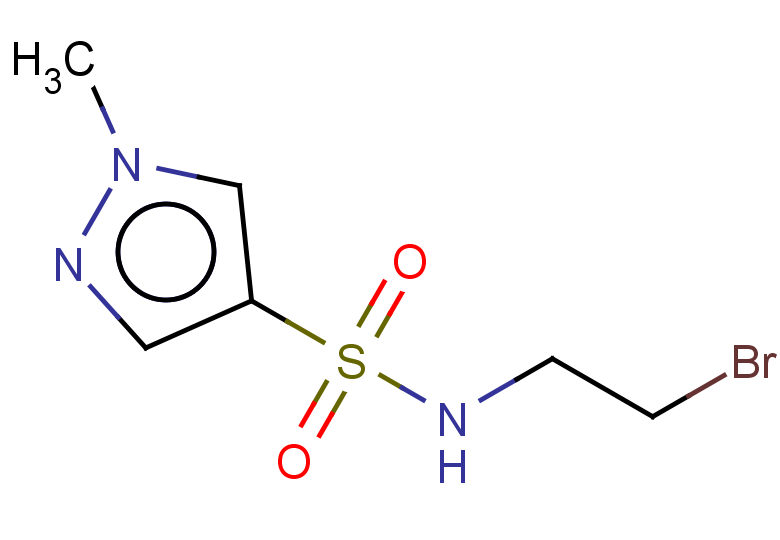 N-(2-bromoethyl)-1-methyl-1H-pyrazole-4-sulfonamide
