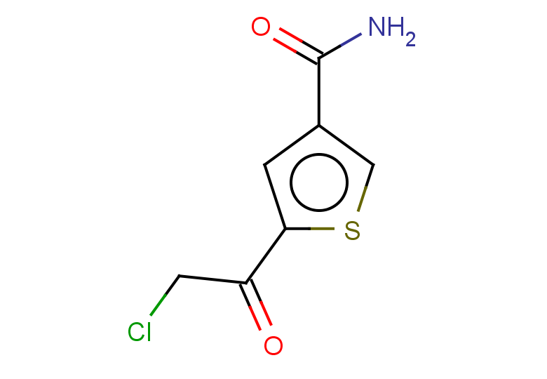 5-(2-chloroacetyl)thiophene-3-carboxamide