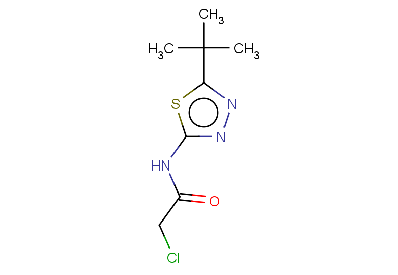 N-(5-tert-butyl-1,3,4-thiadiazol-2-yl)-2-chloroacetamide