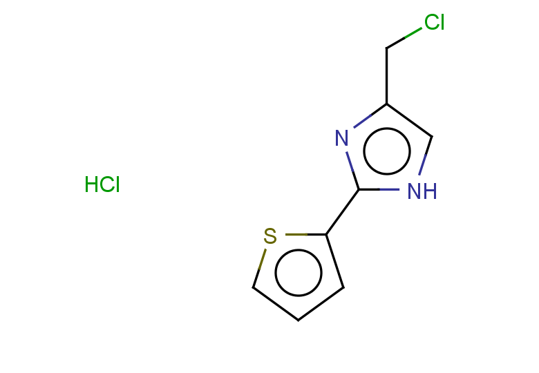 4-(chloromethyl)-2-(thiophen-2-yl)-1H-imidazole hydrochloride