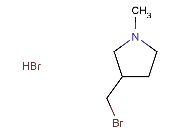 3-(bromomethyl)-1-methylpyrrolidine hydrobromide
