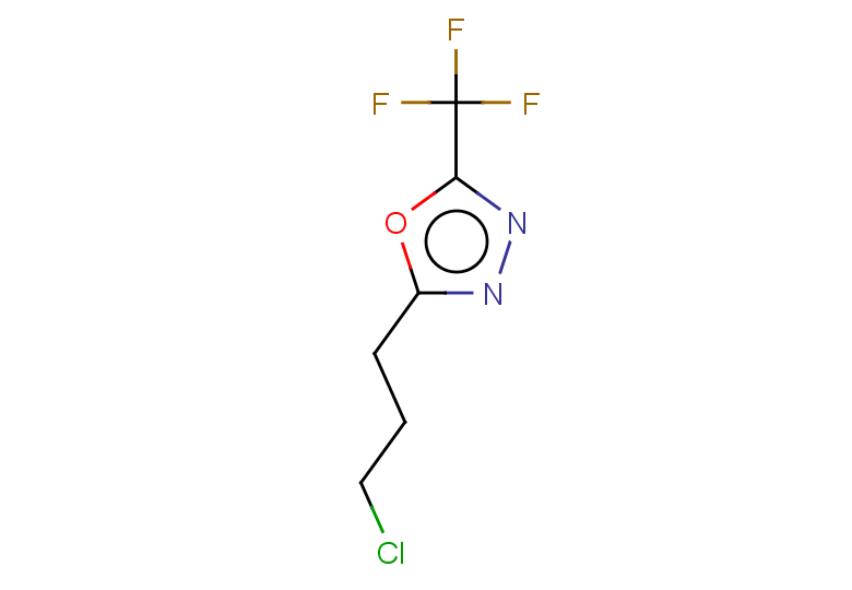 2-(3-chloropropyl)-5-(trifluoromethyl)-1,3,4-oxadiazole
