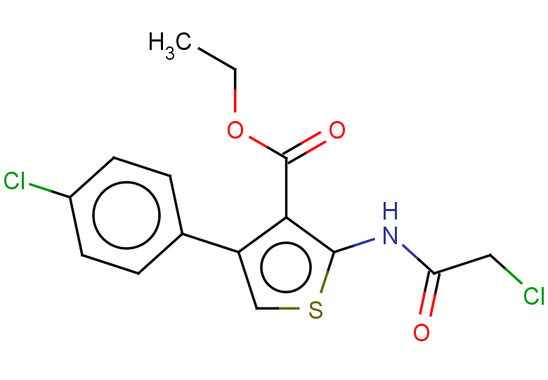 ethyl 2-(2-chloroacetamido)-4-(4-chlorophenyl)thiophene-3-carboxylate