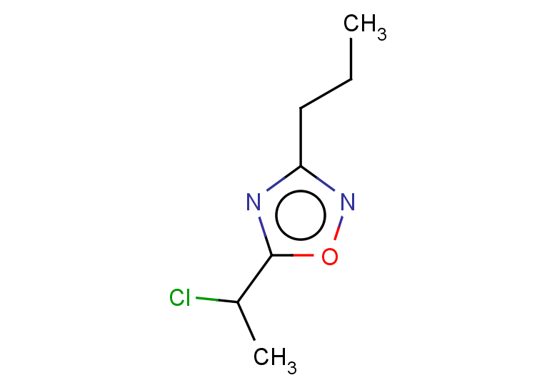 5-(1-chloroethyl)-3-propyl-1,2,4-oxadiazole