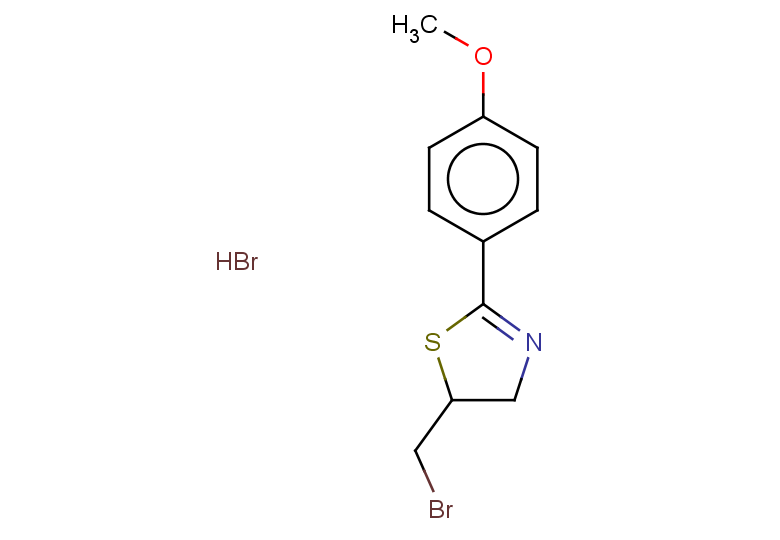 5-(bromomethyl)-2-(4-methoxyphenyl)-4,5-dihydro-1,3-thiazole hydrobromide