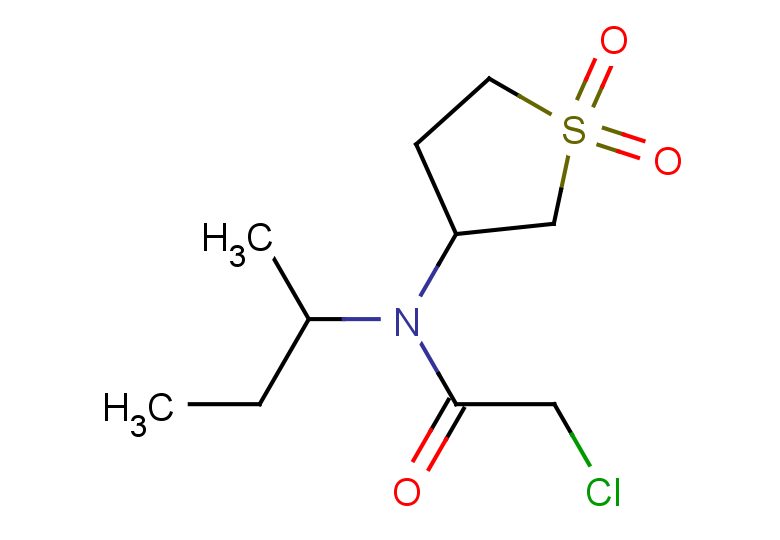 N-(butan-2-yl)-2-chloro-N-(1,1-dioxo-1lambda6-thiolan-3-yl)acetamide