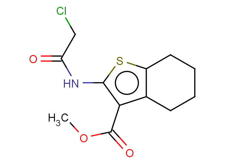 methyl 2-(2-chloroacetamido)-4,5,6,7-tetrahydro-1-benzothiophene-3-carboxylate