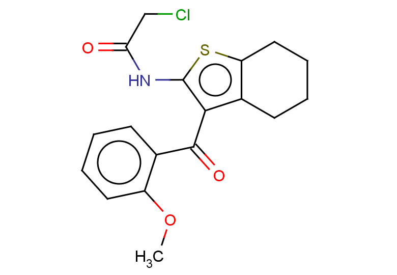 2-chloro-N-[3-(2-methoxybenzoyl)-4,5,6,7-tetrahydro-1-benzothiophen-2-yl]acetamide
